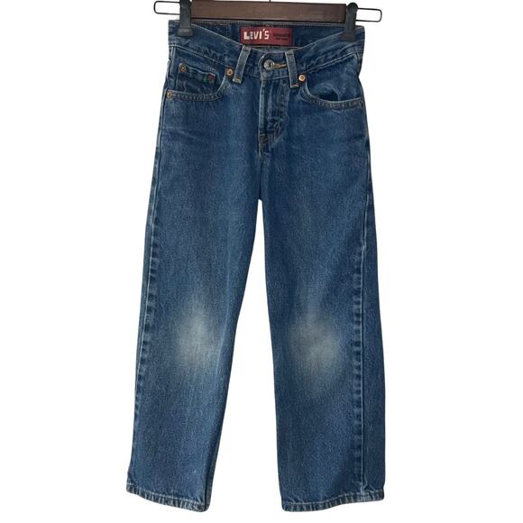 Levi’s Boys 550 Relaxed Fit Jeans Size 8 Slim - Picture 1 of 5